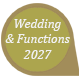 wedding and functions menu